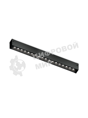 Светильник светодиодный трековый для шинопровода Magnetic Ambrella light GL1730 BK черный IP20 15W 4200K 220V 24° 342*25*42 (Без ПДУ)