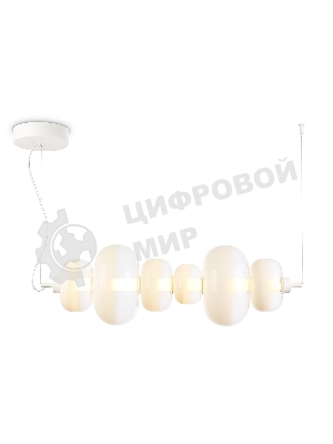 Подвесной светодиодный светильник Ambrella light LH11071 WH/FR белый/белый матовый 36W 3000K 745*230*230
