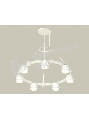 Светильник Ambrella light XR92031603/7 SWH/FR белый песок/белый матовый GX53 (A9203, C9236, N8477)