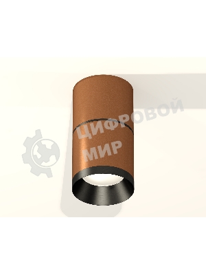 Светильник Ambrella Light XS7404041 SCF/PBK кофе песок/черный полированное MR16 GU5.3 (C7404, A2071, C7404, N7031)