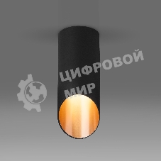 Светильник накладной DLN114 GU10 черный/золото