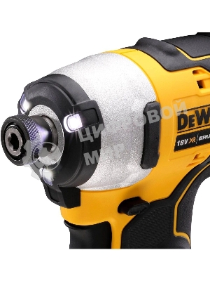 Дрель-шуруповерт DeWalt DCF809D2T-QW, 18 В, 2 Ач, 190 Нм, бесщеточный, ударный