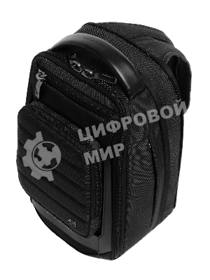 Рюкзак слинг мужской Piquadro Oberon CA7277W150/N черный нейлон/натур.кожа