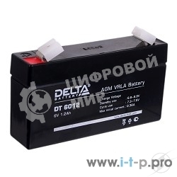 Батарея для ИБП Delta DT 6012 (6V, 1.2Ah)