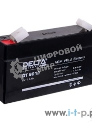 Батарея для ИБП Delta DT 6012 (6V, 1.2Ah)