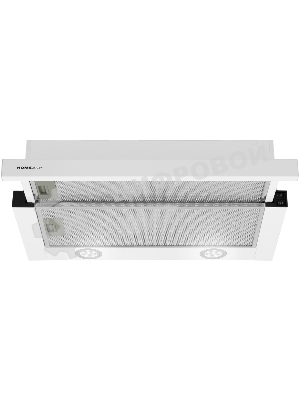 Вытяжка телескопическая HOMSair Flat 50 белый, 50 см, 520 куб. м/ч, 47 дБ
