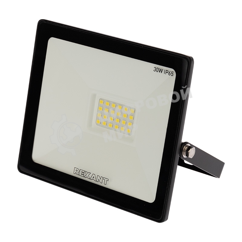 Прожектор светодиодный Rexant 30 Вт 200–260В IP65 2400 лм 6500 K холодный свет