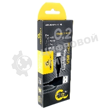 Кабель Cablexpert для Apple CCB-USB-AMAPO2-1MB, AM/Lightning, издание Classic 0.2, 1м, черный, блистер