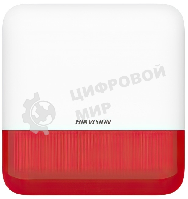 Извещатель охранный Hikvision DS-PS1-E-WE(Red Indicator)