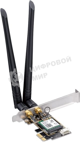Сетевой адаптер Wi-Fi + Bluetooth Cudy WE3000 AX3000 PCI Express (ант.внеш.съем) 2ант.