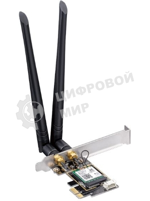 Сетевой адаптер Wi-Fi + Bluetooth Cudy WE3000 AX3000 PCI Express (ант.внеш.съем) 2ант.