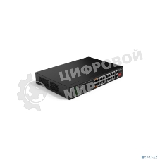 Коммутатор неуправляемый 18-портовый DAHUA DH-SF1018LP с РоЕ, 16xRJ45 100Mb PoE, 2xRJ45 1Gb, суммарно 135Вт, коммутация 7.2 Гбит/с, MAC-таблица 8К, металл