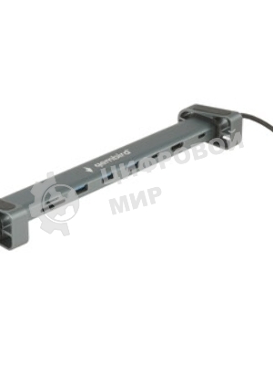 USB-концентратор Gembird UHB-D9, USB Type-C, PD100W, SD/TF, USB 2.0, HDMI, USB Type-C