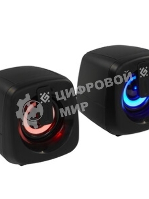Компьютерная акустика Defender J1 6Вт, подсветка, питание от USB
