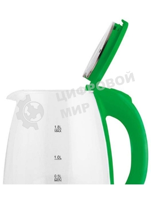 Чайник электрический Blackton Bt KT1800G Fresh Green. Мощность: 1500 Вт, Максимальный объем: 1.8 л