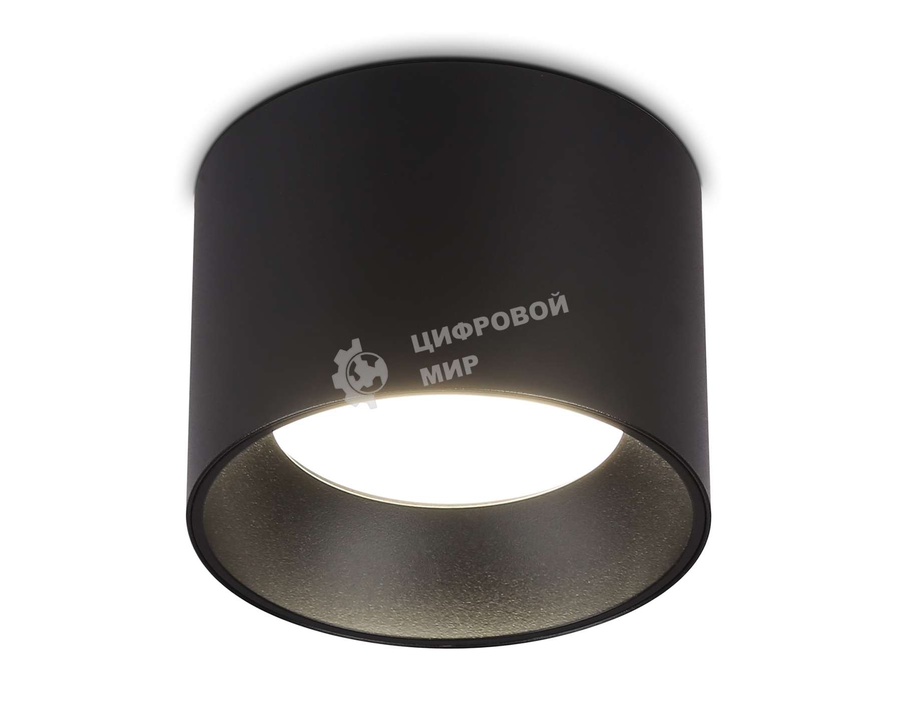 Светильник Ambrella light TN52885 SBK черный песок GX53 max 12W D97*70