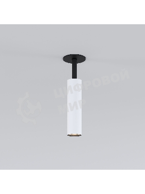 Diffe светильник встраиваемый белый/черный 8W 4200K (25040/LED)