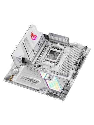 Материнская плата ASUS ROG STRIX B850-G GAMING WIFI, AM5, AMD B850, 4xDDR5, 2xSATA, 4xM.2, 1xPCIe 5.0 x16, DisplayPort, HDMI, 1x2.5Gb LAN, USB Type-C, Wi-Fi 7, Bluetooth, 2x3.5 мм, 7.1, microATX