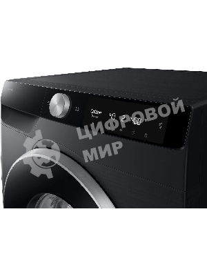 Стиральная машина Samsung WW90DG6U34LBLP черный, загрузка фронтальная 9 кг, 1400 об/мин., класс: A