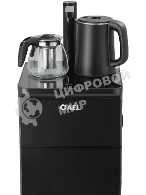 Кулер AEL LK-AEL-53a напольный, электронный, черный
