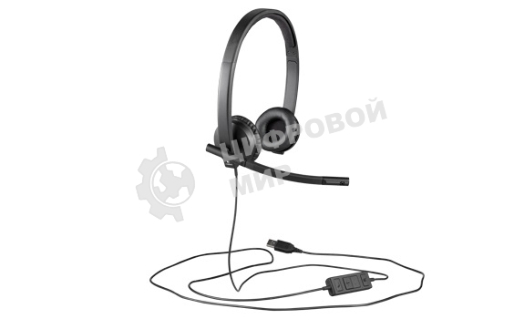 Гарнитура проводная Logitech Headset H570E USB 981-000575 Stereo OEM