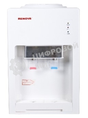 Кулер для воды Renova DT-T1, верхняя загрузка, нагрев 95 °С, охлаждение 8 °С, белый