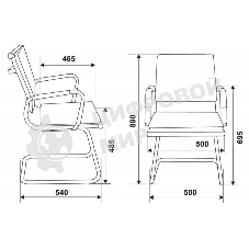 Кресло компьютерное Бюрократ CH-993-Low-V/gold золотистый, низкая спинка, сетка