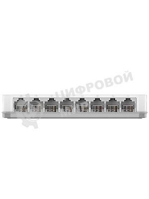 Коммутатор D-Link DES-1008C, 8×100 Мбит/с, неуправляемый