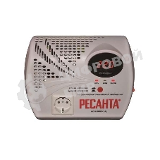 Стабилизатор напряжения Ресанта АСН- 500 Н/1-Ц 63/6/9 Стабилизатор 220В±8%, Габариты 260х200х110, Вес 2,6кг