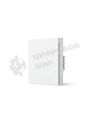 Выключатель умный Aqara Smart wall switch H1 ((with neutral, single rocker) WS-EUK03