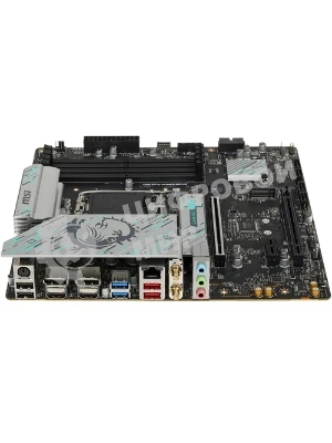 Материнская плата MSI B760M GAMING PLUS WIFI, LGA 1700, Intel B760, 4xDIMM DDR5, 4xSATA, 2xM.2, 1xPCI-E 4.0 x16, 1xPCI-E 3.0 x1, 2xHDMI, 2xDP, 1x 2.5Gb LAN, 2xUSB-A 3.2 Gen 2, 4xUSB 2.0, Micro-ATX