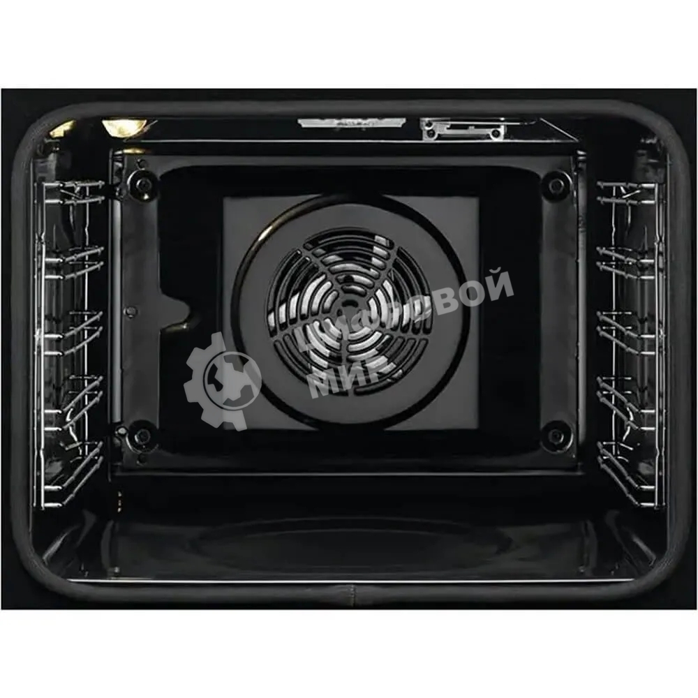 Духовой шкаф Electrolux с паром SteamCrisp, основной цвет - нержавеющая сталь, сенсорное управление, цветной ЖК-дисплей, электронное регулирование времени и температуры, будильник, таймер отключения, отложенный старт, хромированные направляющие из нержаве