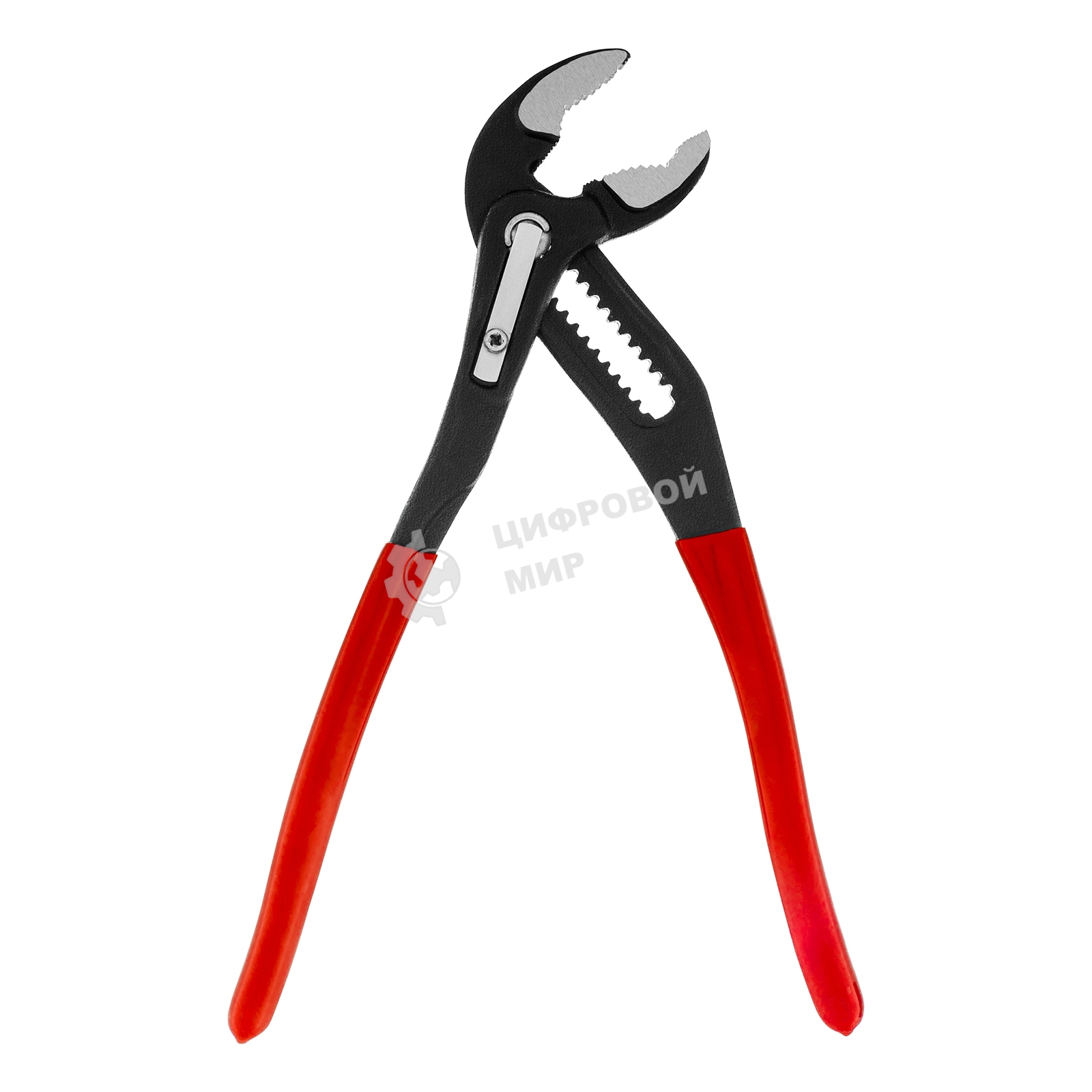 Переставные клещи Matrix 250 мм, кнопочный механизм, хром-ванадий, обливные рукоятки