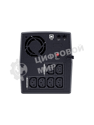 Источник бесперебойного питания CyberPower UT1500EIG ИБП Line-Interactive, Tower, 1500VA/900W USB/RJ11/45/USB charger A/C (6 IEC С13) NEW