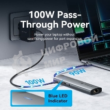 Мультифункциональный хаб Vention USB-C 9 в 1, шт.