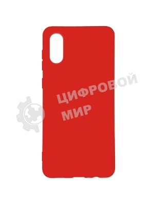 Чехол (клип-кейс) DF sOriginal-27, для Samsung Galaxy A02, красный df soriginal-27 (red)