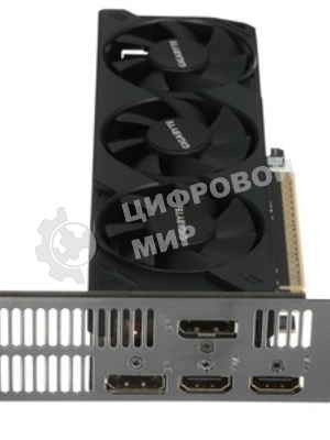 Видеокарта Gigabyte GeForce RTX5050 OC Low Profile, NVIDIA RTX 5050, 8 ГБ GDDR6, 128 бит, PCI-e 5.0, 2xHDMI, 2xDP, 2587 МГц