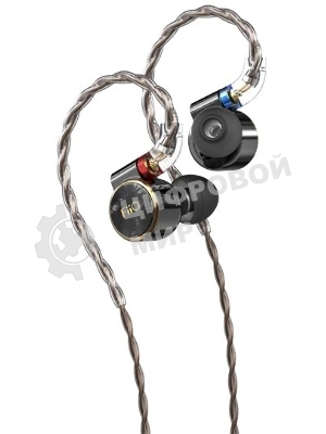 Проводные наушники FiiO FD3 черный/медный, внутриканальные, Jack 3.5 мм