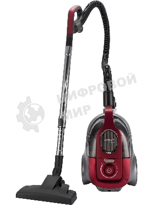 Пылесос Vitek VT-CV3113 красный/серый, 450/2200 Вт, уборка сухая, пылесборник контейнер 2 л
