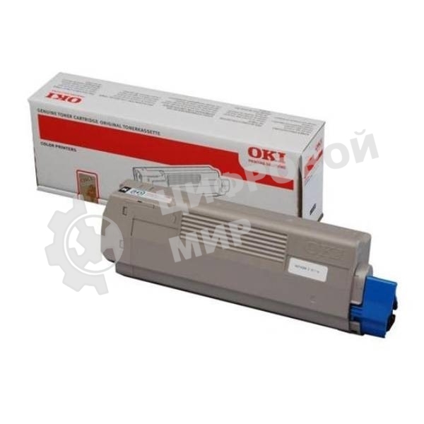 Картридж лазерный Oki C612 8K черный