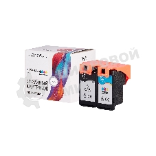 Набор струйных картриджей Sakura 8283B004 (445 Black/ 446 Color) для Canon, мультипак, 8/9 мл., 180 к.