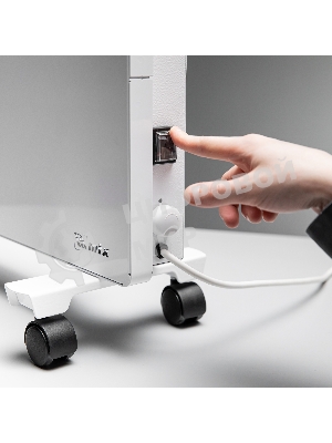 Конвектор электрический MTX КМ-2000.2 белый, 2000 Вт, 25 м2, термостат