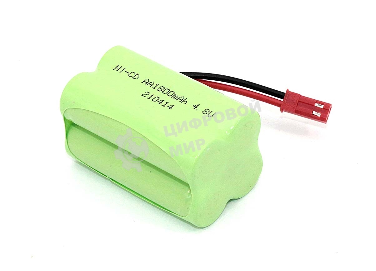 Аккумулятор Ni-Cd 4.8V 1800 mAh AA Row разъем JST
