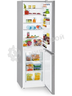 Холодильник Liebherr CUefe 3331-26 001 нержавеющая сталь двухкамерный 212/84л морозилка снизу