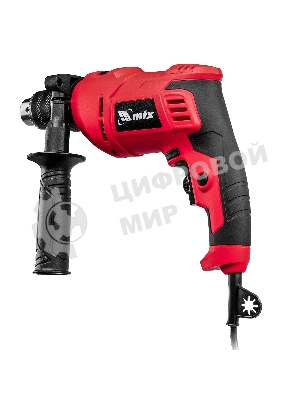 Дрель ударная MTX MID-750, 750 Вт, 0-3000 об/мин, 0-48000 уд/мин