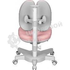 Кресло детское Cactus CS-CHR-3604PK розовый крестов. пластик серый
