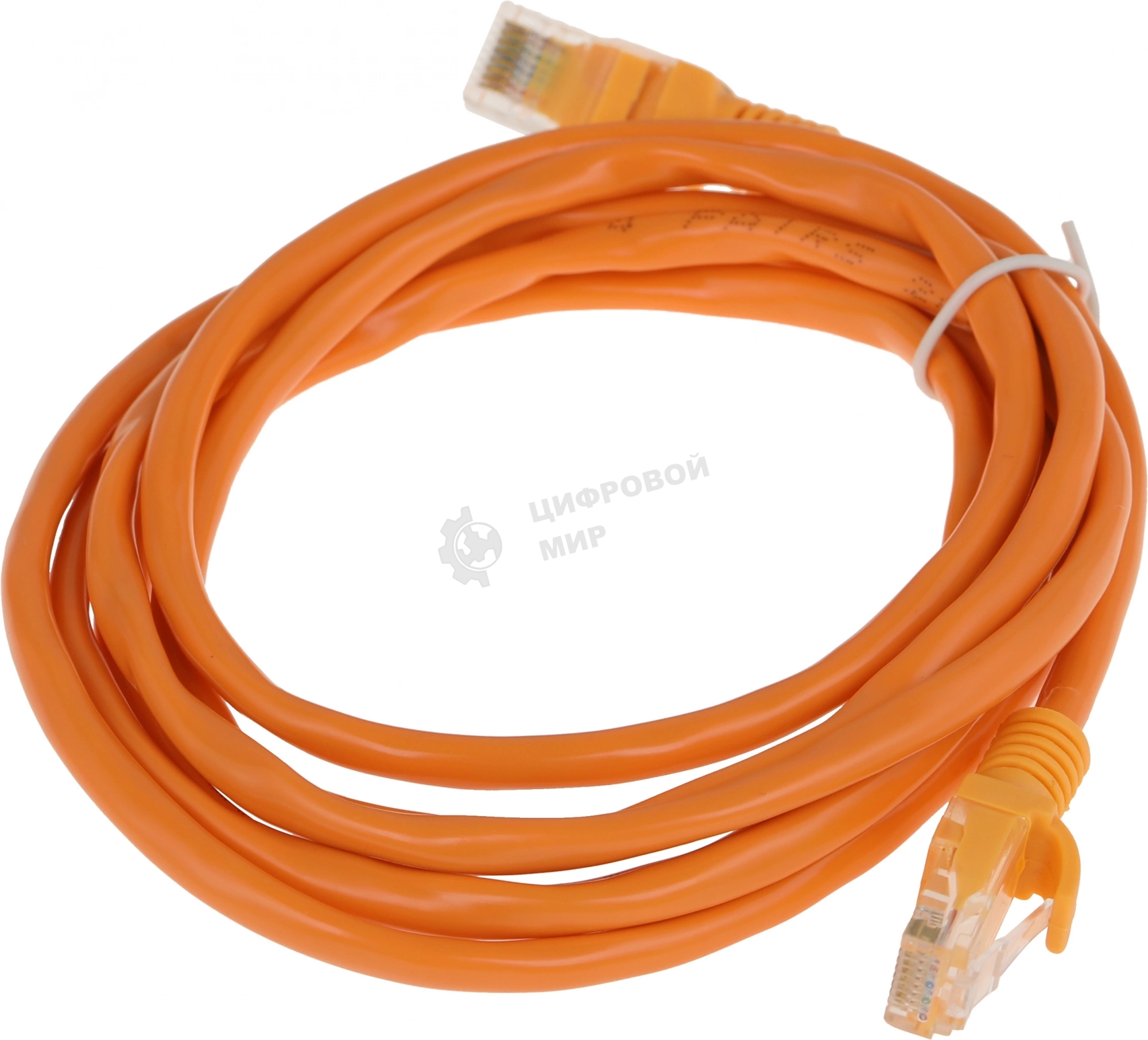 Патч-корд Premier PP12-2M/O 1000Гбит/с UTP 4 пары cat.5E CCA molded 2м оранжевый RJ-45 (m)-RJ-45 (m)