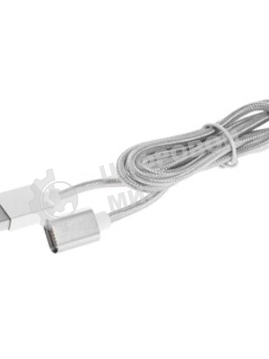 Кабель USB2.0 Cablexpert CC-USB2S-AMCM-1M-BK AM/Type-C, 3А, 18Вт, QC3.0, силиконовый, медь, 1м, черный, пакет