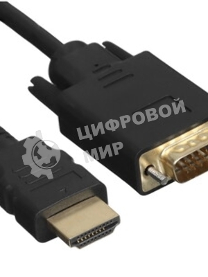 Кабель-переходник VCOM CG596-1.8M HDMI --> VGA_M/M 1,8 м