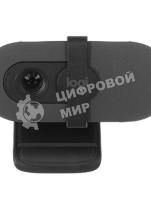Веб-камера Logitech Brio 90 1920x1080, 30 кадр/с, USB Type-A, микрофон, крепление на мониторе